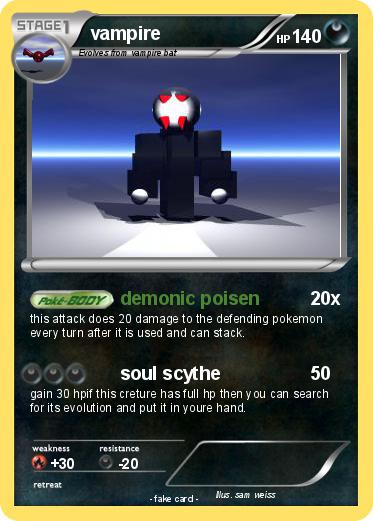 Pokemon vampire