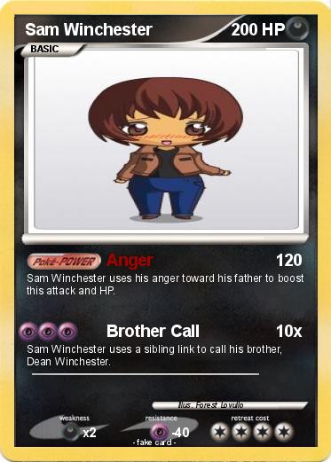 Pokemon Sam Winchester