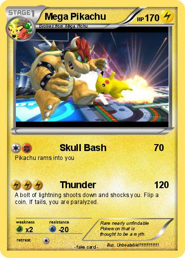 Pokemon Mega Pikachu