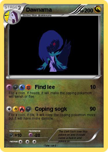 Pokemon Dawnarna