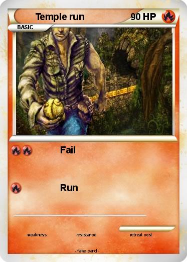 Pokemon Temple run
