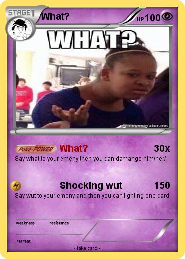 Pokemon What?