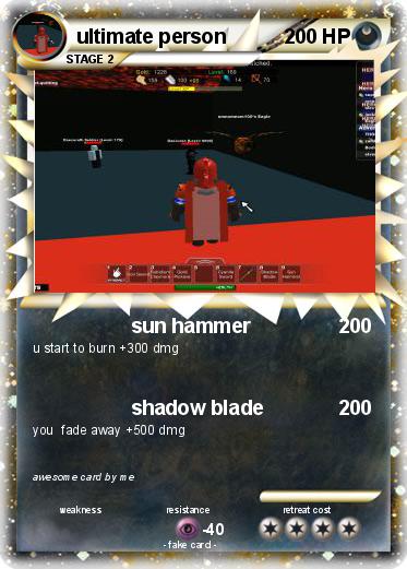 Pokemon ultimate person