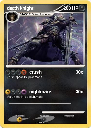 Pokemon death knight