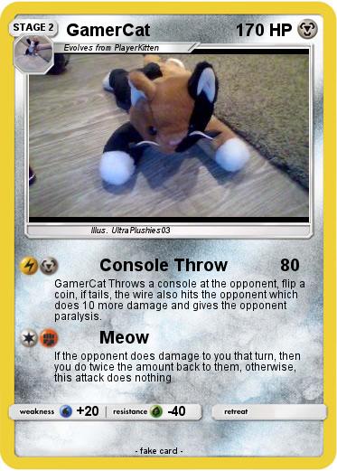 Pokemon GamerCat