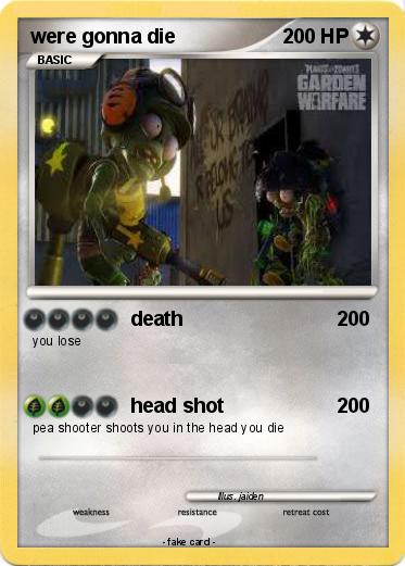 Pokemon were gonna die