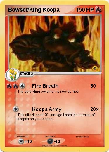 Pokemon Bowser/King Koopa