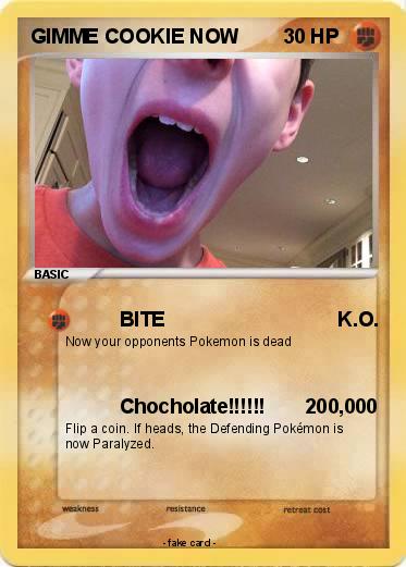 Pokemon GIMME COOKIE NOW
