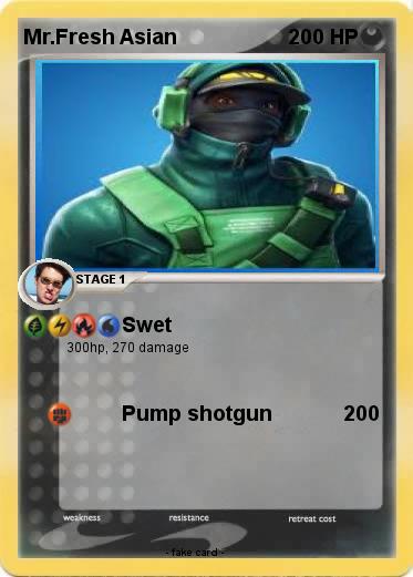 Pokemon Mr.Fresh Asian