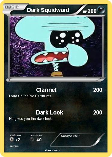Pokemon Dark Squidward