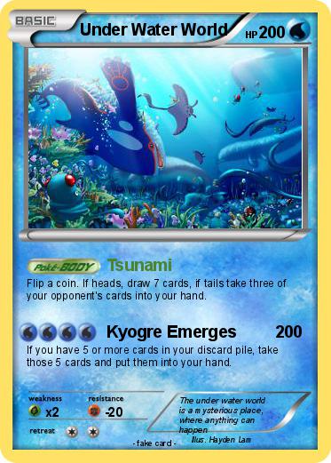 Pokemon Under Water World