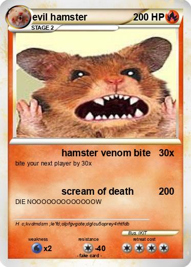 Pokemon evil hamster