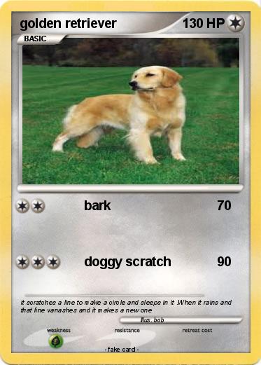 Pokemon golden retriever