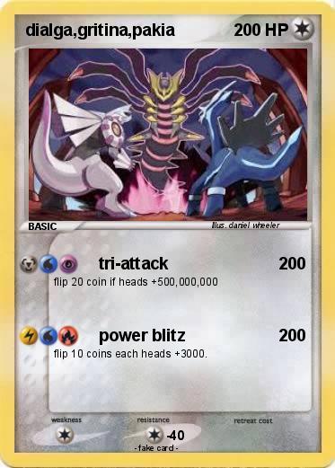 Pokemon dialga,gritina,pakia