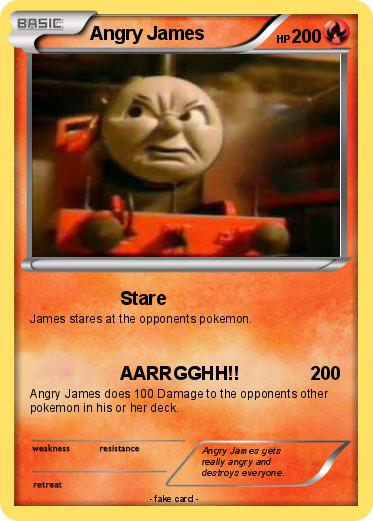 Pokemon Angry James