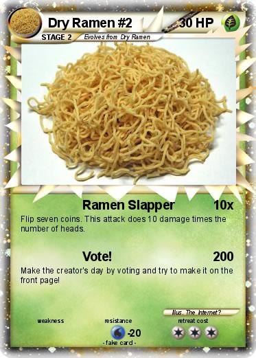 Pokemon Dry Ramen #2