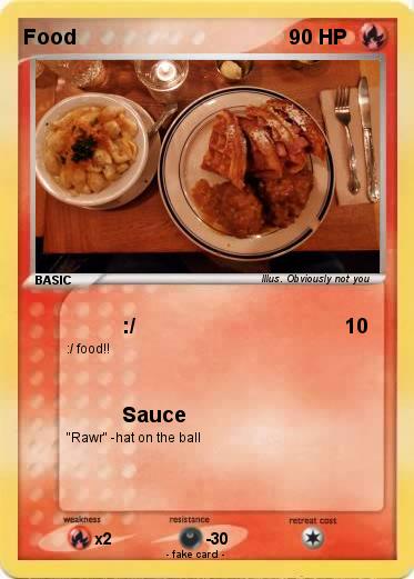 Pokemon Food