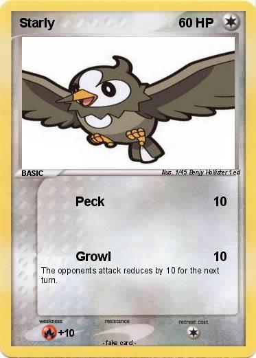 Pokemon Starly