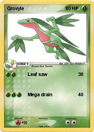 Pokemon Grovyle