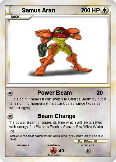 Pokemon Samus Aran