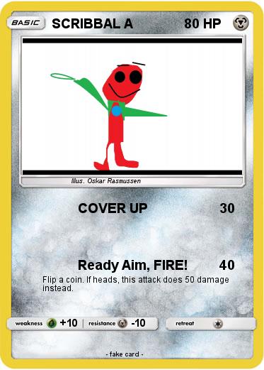 Pokemon SCRIBBAL A