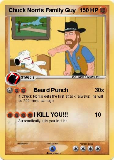Pokemon Chuck Norris Family Guy