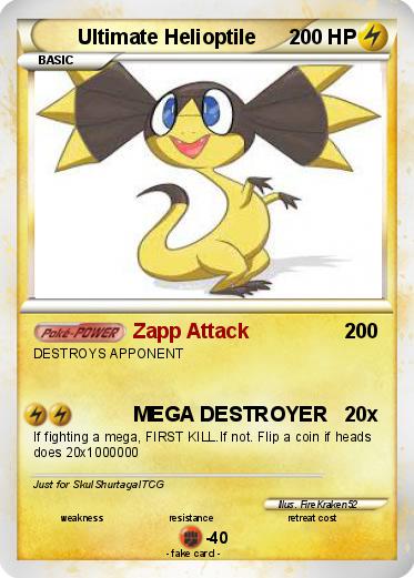 Pokemon Ultimate Helioptile