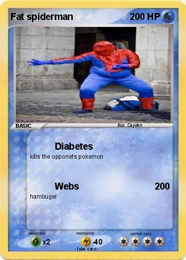 Pokemon Fat spiderman