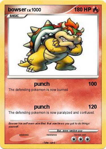 Pokemon bowser
