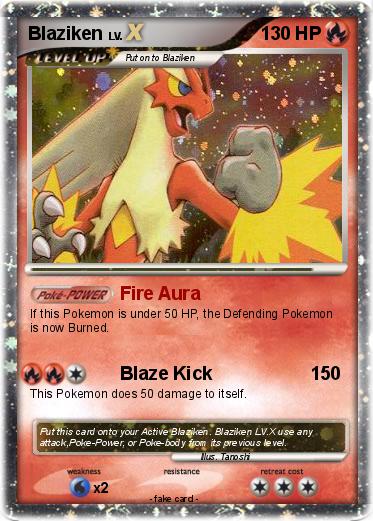 Pokemon Blaziken
