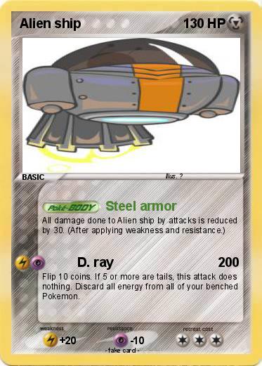Pokemon Alien ship