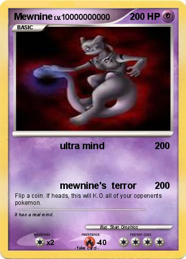 Pokemon Mewnine