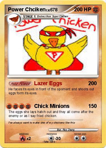 Pokemon Power Chciken