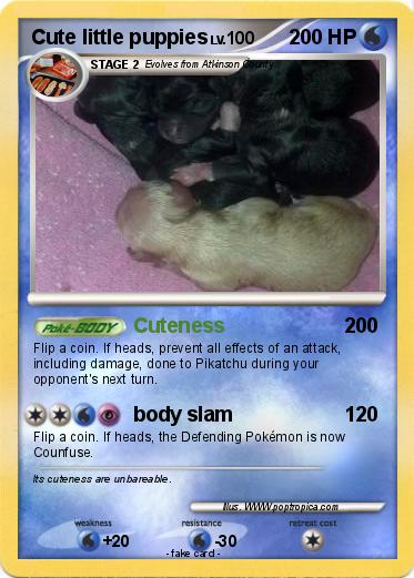 Pokemon Cute little puppies