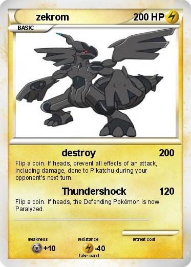 Pokemon zekrom