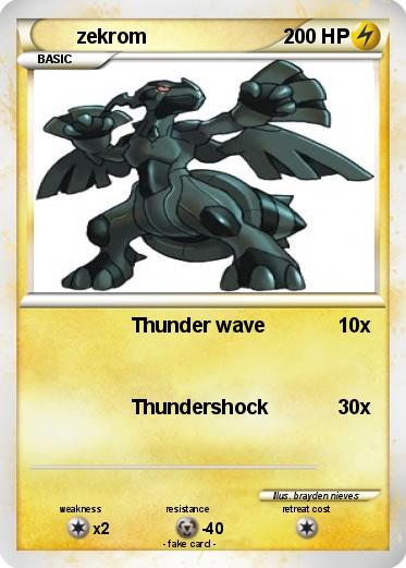 Pokemon zekrom