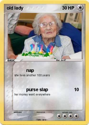 Pokemon old lady