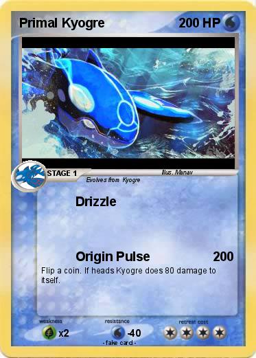 Pokemon Primal Kyogre