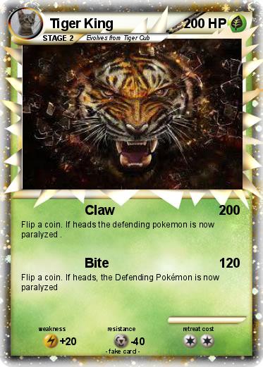Pokemon Tiger King