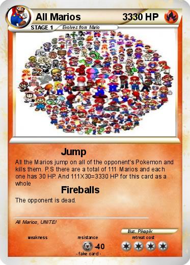Pokemon All Marios                33