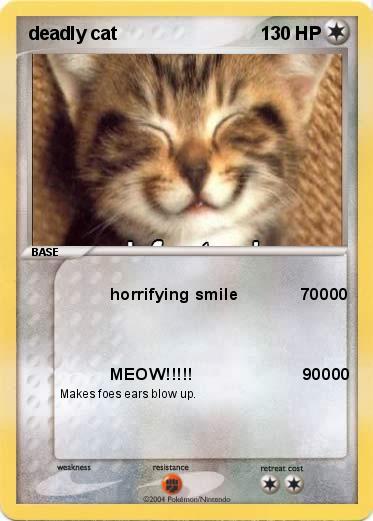 Pokemon deadly cat