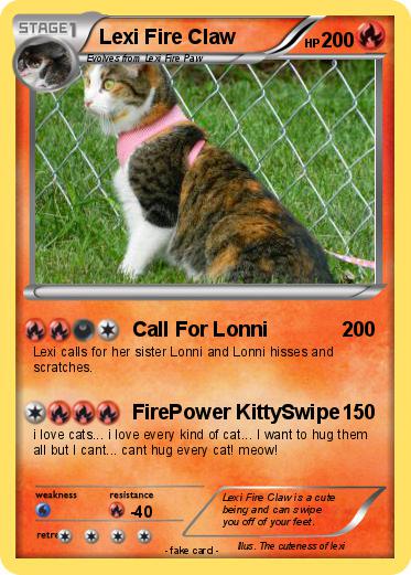 Pokemon Lexi Fire Claw