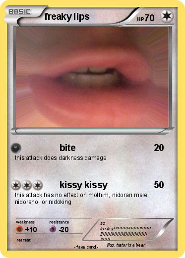 Pokemon freaky lips