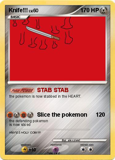 Pokemon Knife!!!