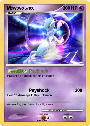 Pokemon Mewtwo