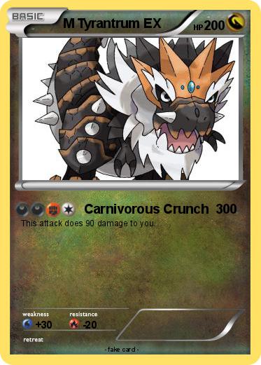 Pokemon M Tyrantrum EX
