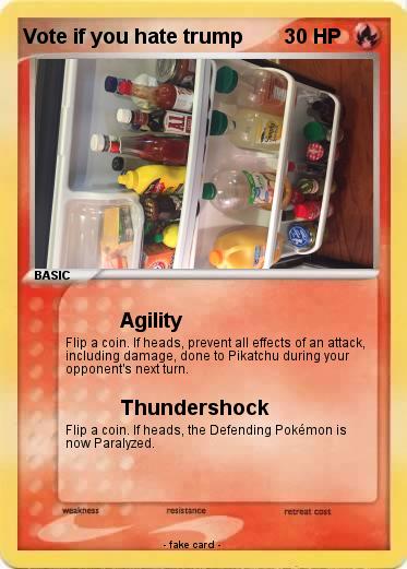 Pokemon Vote if you hate trump