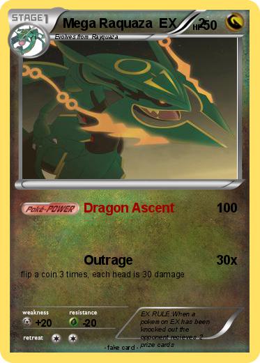 Pokemon Mega Raquaza  EX      2