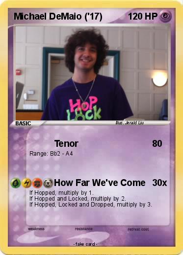 Pokemon Michael DeMaio ('17)