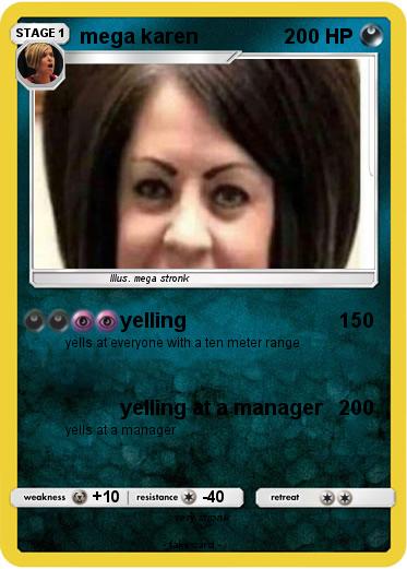 Pokemon mega karen